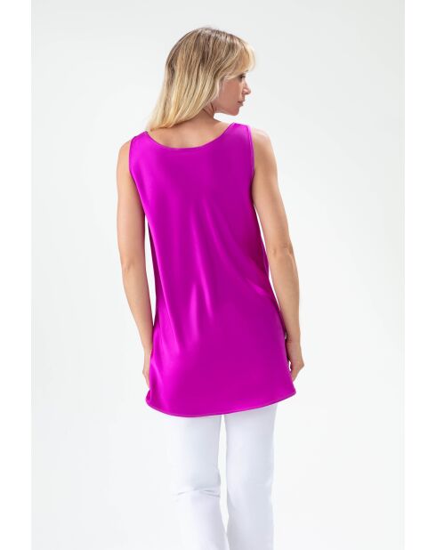 Tunique Lotus fuchsia