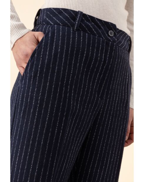 Pantalon Lino bleu