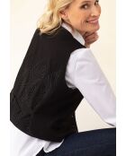 Gilet Eloane noir