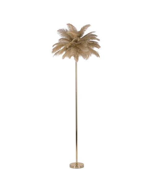 Lampadaire palm cammello doré/camel - Ø 55x160 cm