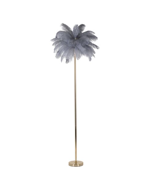 Lampadaire palm doré/gris - Ø 55x160 cm