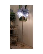 Lampadaire palm doré/gris - Ø 55x160 cm