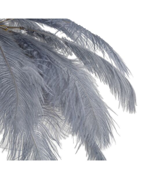 Palm Tischlampe gold/grau - Ø 55x60 cm