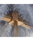 Lampe à poser palm doré/gris - Ø 55x60 cm