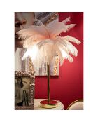 Lampe à poser palm rose/doré - Ø 40x55 cm