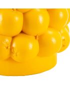 Vase citrons jaune - Ø 21x28 cm