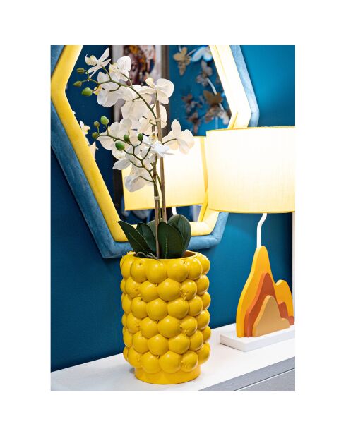 Vase citrons jaune - Ø 21x28 cm