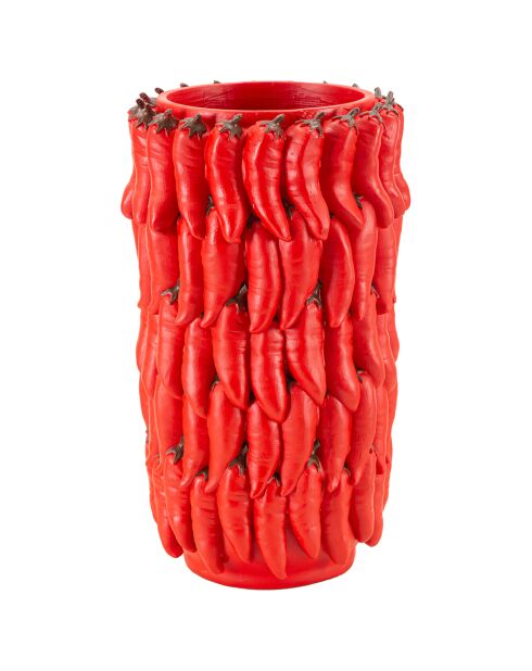 Jarrón de chile rojo - Ø 20x34 cm