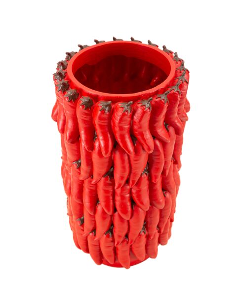 Vase chili rouge - Ø 20x34 cm