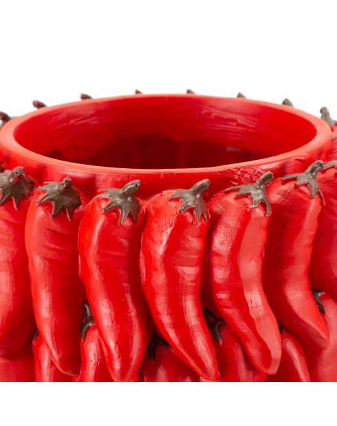 Vase chili rouge - Ø 20x34 cm