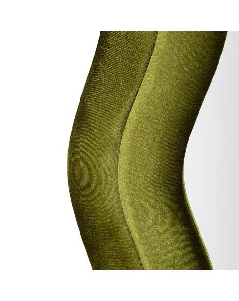 Specchio da parete Miki in velluto verde - 60x4x160 cm