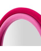 Miroir cloe velours fushia - 60x4x160 cm