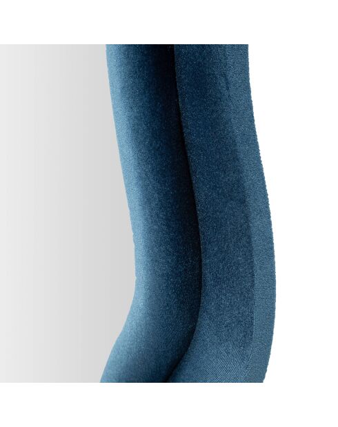 Miroir mural emily velours bleu - 60x6x160 cm