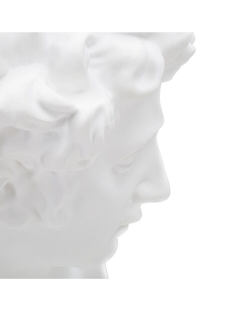 Giovane scultura romana bianca - 20x17,5x30 cm