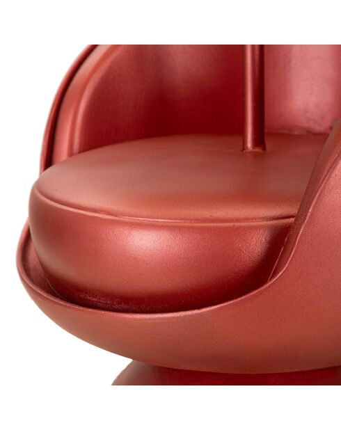 Lampe à poser midcentury rouge - Ø 26x43 cm