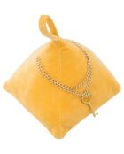 Butoir de porte triangle multicolore - 14x14x20 cm