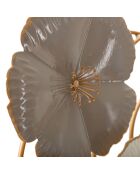 Décoration murale en fer lotly multicolore - 63.5x5x67.9 cm