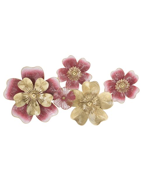 Pannello murale in ferro lobi multicolor - 91,4x6,4x50,8 cm