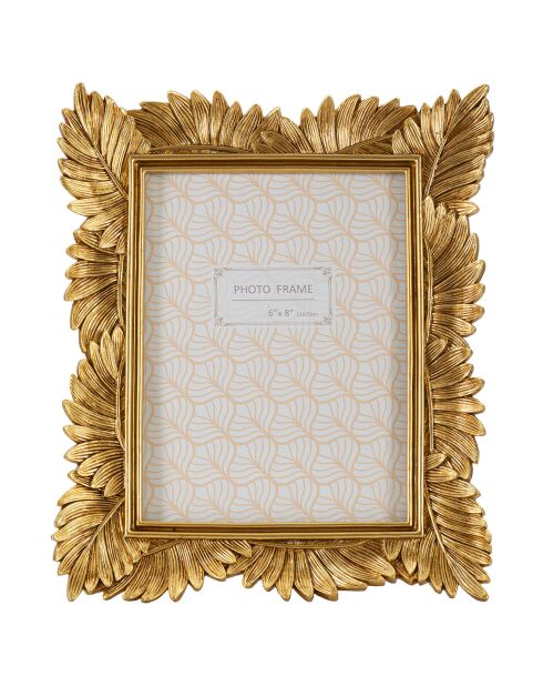 Cadre photo olly doré - 23.5x3x28 cm