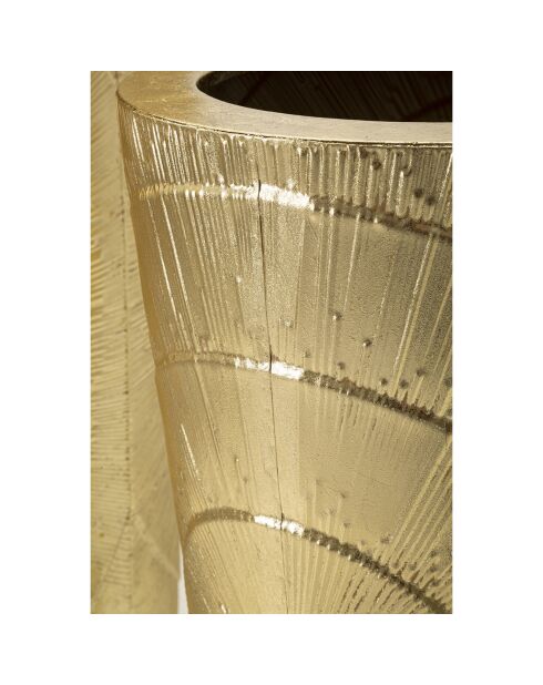 3 vasi dorati dorati