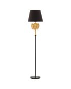 Lampadaire elephant doré/noir - Ø 37x164 cm