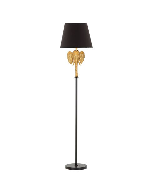Lampadaire elephant doré/noir - Ø 37x164 cm