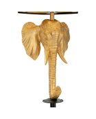 Lampadaire elephant doré/noir - Ø 37x164 cm