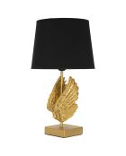 Lampe de table wings doré/noir - Ø 25x45 cm