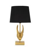 Lampe de table wings doré/noir - Ø 25x45 cm