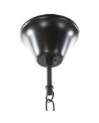Lustre en corde circle brun/noir - Ø 64x90 cm