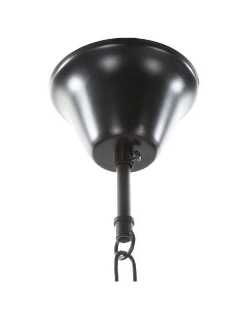 Lampadario Circle Rope marrone/nero - Ø 64x90 cm