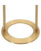 Lampadaire glamy arc  doré/blanc - Ø 28x168 cm