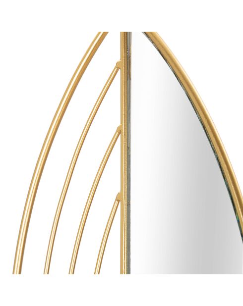 2 Wandkerzenhalter aus Blattgold