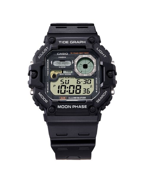 Montre Homme Timeless Collection en Résine noire