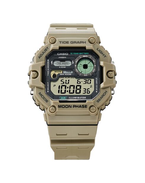Montre Homme Timeless Collection en Résine beige