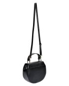 Sac à main en Cuir Luisa Vannini noir - 20x23.5x7.5 cm