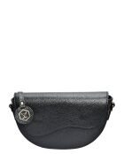 Sac bandoulière en Cuir Luisa Vannini noir - 14x23x9 cm