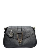 Sac bandoulière en Cuir Luisa Vannini noir - 16x26.5x9 cm