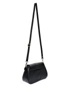 Sac bandoulière en Cuir Luisa Vannini noir - 16x26.5x9 cm