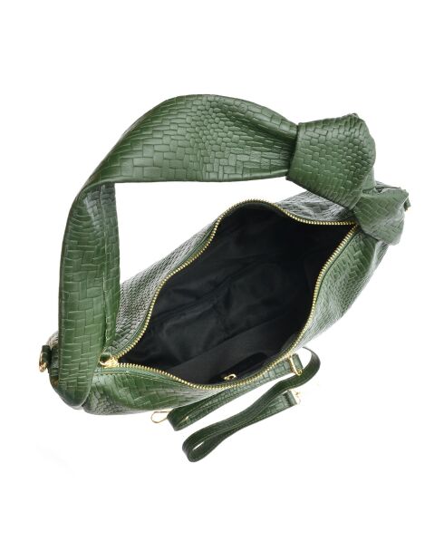 Sac à main en Cuir Isabella Rhea vert
