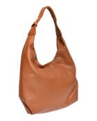 Sac hobo en Cuir Isabella Rhea cognac - 33x43.5x12 cm