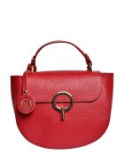 Sac à main en Cuir Luisa Vannini rouge - 20x23.5x7.5 cm