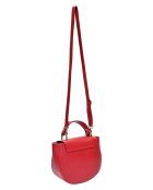 Sac à main en Cuir Luisa Vannini rouge - 20x23.5x7.5 cm