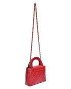 Sac à main en Cuir Luisa Vannini rouge - 17x22x8.5 cm