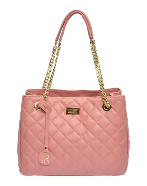 Gibecière en Cuir Isabella Rhea rose