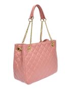 Gibecière en Cuir Isabella Rhea rose