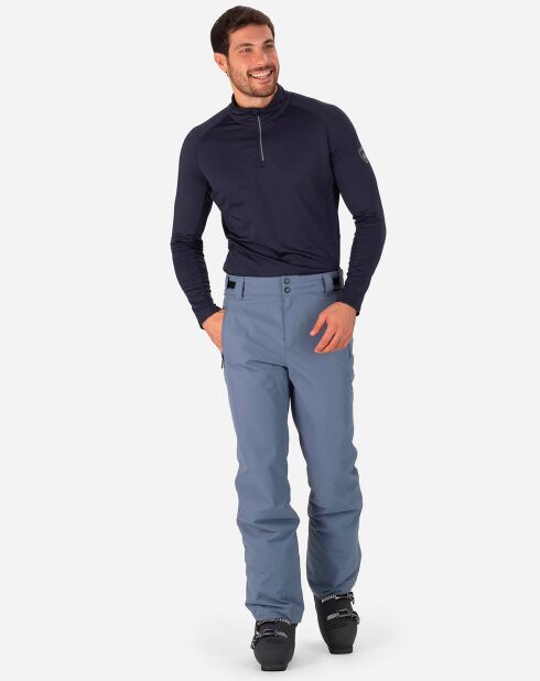 Pantalon de ski Rapide bleu gris