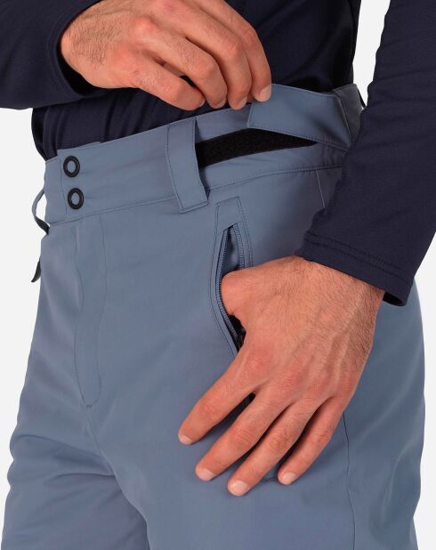 Pantalon de ski Rapide bleu gris