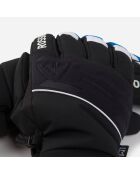 Gants de ski Speed Imp'R noir/bleu lazuli