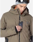 Veste de ski All Speed marron